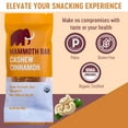 thumbnail image 2 of Mammoth Bar Organic Cashew Cinnamon High Protein Bar – Clean Label, Gluten-Free, No Added Sugar, Non-GMO, 10 Count, 2 of 6