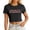 Black, variant on Wang6 Womens Short Sleeve Cropped Graphic Tees Causal Kiss Me Its My Birthday Letter Printed T Shirts Summer Slim Fit Crew Neck Tops Shirts Black XL