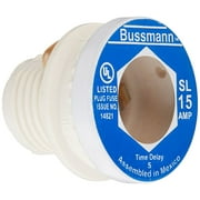Bussmann - Cooper BP-SL-15 3 Count 15 Amp Tamper Proof Plug Fuses