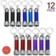 thumbnail image 5 of Llavero con Linterna Kicko Paquete de 12 Colores Surtidos Azul Negro Rojo Morado, 5 of 8