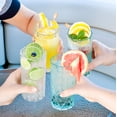 thumbnail image 3 of Juego de 4 vasos altos de Tritan irrompibles de BELLAFORTE, color verde, 532 ml, 3 of 7