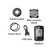 thumbnail image 3 of Eigraketly Pantalla retroiluminada para ordenador de bicicleta USB, velocímetro inalámbrico profesional práctico de 25H, tabla de código de velocidad de Ciclismo Eigraketly OD025846-00B, 3 of 6