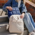 thumbnail image 6 of U Brands Nylon Puffer Laptop Sleeve, 15"L x 10.67"W x 1.77"D, Navy, 6 of 9