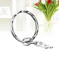 thumbnail image 2 of AURARMLET 50Pcs Keychain Links for Organizing Keys and Tags Flat Chain Design for Men and Women, 2 of 8