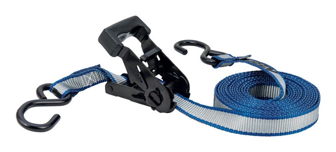 Keeper 1 in. W x 14 ft. L Gray Tie Down Strap 500 lb. 1 pk