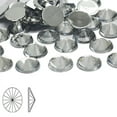 thumbnail image 3 of EOEMY 250 Clear Acrylic Round Rivoli Flatback Rhinestone Gems 8mm Pyramid Cone Shaped, 3 of 9