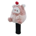 thumbnail image 1 of Funda para palo de golf con diseño de cerdo de peluche de dibujos animados, elegante y fácil de poner y quitar, ideal para amigos., 1 of 8