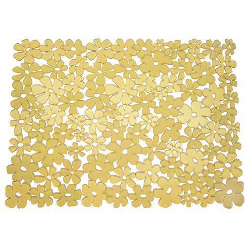 InterDesign Blumz Large Sink Mat, Blue