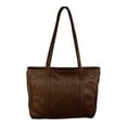 thumbnail image 2 of David King & Co 574C Multi Pocket Shopping Tote- Cafe, 2 of 2
