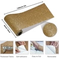thumbnail image 7 of 1 Roll Bulletin Board Decorative Border,Self Adhesive Wall Border,Gold Glitter Wallpaper Border,Removable Straight Border Stickers,Sparkle Sequins Fabric Contact Paper,4"x 120" By Scheam, 7 of 7
