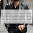 thumbnail image 3 of WIZUTIZ Men's Solid Color Leather Suit Jacket Single Breasted One Button Coat with Inner Pocket for Formal Casual, 3 of 9