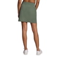 thumbnail image 4 of RBX Active Women's Athletic Zipper Pocket Woven Skort With Inner Bike Short, 4 of 5