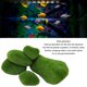 thumbnail image 4 of Piedras Cubiertas De Musgo Verde, Bolas De Musgo Artificiales, Resina Decorativa De Escondite De Musgo Flocado Seguro Para Acuario, 4 of 7