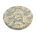 thumbnail image 1 of Balery Daisy Fundas de asiento para taburete de bar redondo de tela de terciopelo ajustables que protegen de arañazos y manchas para sillas de 14 a 17 pulgadas.-12 inch, 1 of 7