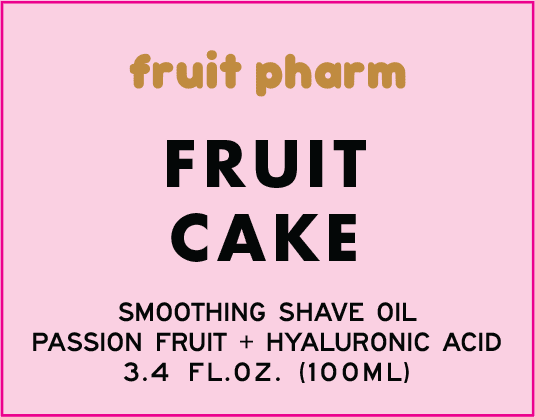 Fruit Pharm Fruit Cake After Shave Face and Body Oil for All Adult Skin Types