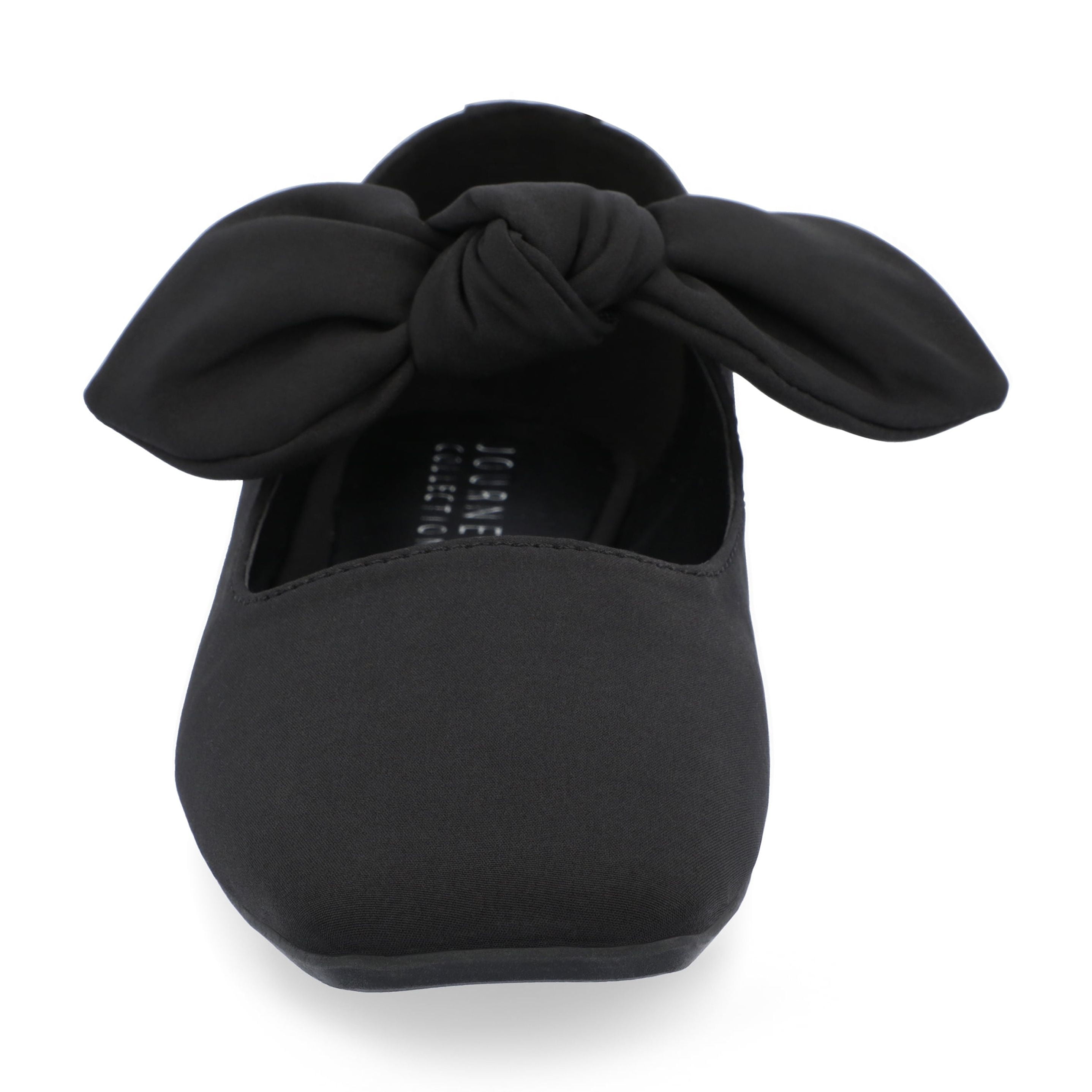 Journee Womens Seralinn Mary Jane Slip On Square Toe Dress Flats