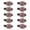 Light Pink, variant on batmeuy 10Pcs Women Hair Clips Anti-slip Teeth Ladybug Decor Hairpins Bangs Buns Braids Multi-Purpose Styling Hair Pins