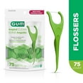 thumbnail image 1 of GUM® Angled Clean Flossers, Fresh Mint, 1 of 8