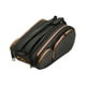 thumbnail image 5 of Mochila de tenis para hombres y mujeres Bolsa de calabaza Bolsa de tenis transpirable Almacenamiento Correa de hombro ajustable para viajes deportivos Amarillo negro, 5 of 8