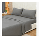 thumbnail image 2 of Juego De Sábanas King Size Ultra Suave 4piezas color gris, 2 of 4