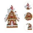 thumbnail image 6 of HILABEE Christmas Gingerbread House Village House for Holiday Fireplace Scene Layout Style C, 6 of 8