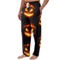thumbnail image 4 of Satingcolo Mens Pajama Pants Red Bats Halloween, Cotton Soft Sleep Lounge Pj Bottoms with Pockets Drawstring, 4 of 6