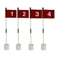 thumbnail image 3 of Banderas de golf Colamx 4x para putting green y hoyo de golf para adultos y niños, 3 of 8