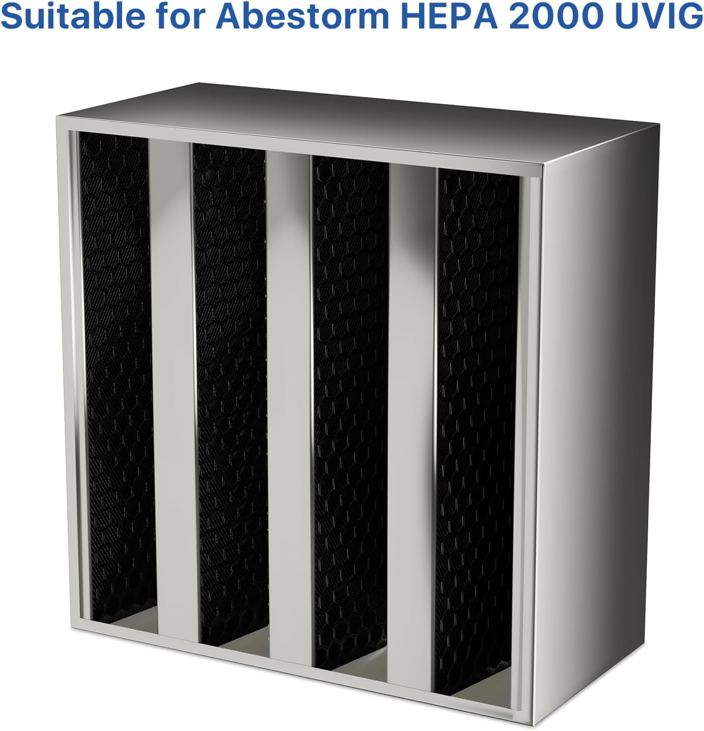 Abestorm F8 Medium Efficiency Filter Compatible with HEPA 2000 UVIG/DecDust V1/DecDust V2 Pro/DecDust V3 Max, 1 Pack