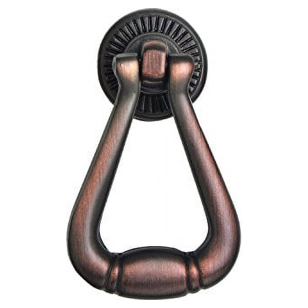 Utopia Alley 10pcs Soffi Cabinet Ring Pull Knob - Decorative Cabinet Drop Pull Knobs for Cabinets and Drawers - Vintage Cabinet Hardware with Hand Finished Oil Rubbed Bronze - Pull Knobs 2.0"