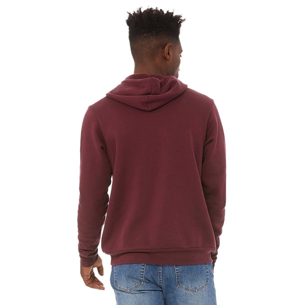 Bella + Canvas - Jersey sudadera unisex (Verde Bosque Jaspeado)