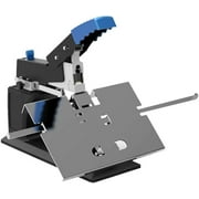 Office Manual Desktop Saddle Stitchers, Saddle Stitching Stapler with External Margin Adjustment Knob, 60 Sheets 2 Seconds Fast Switching, Both Saddle & Flat Rapid Binding Machine for Office