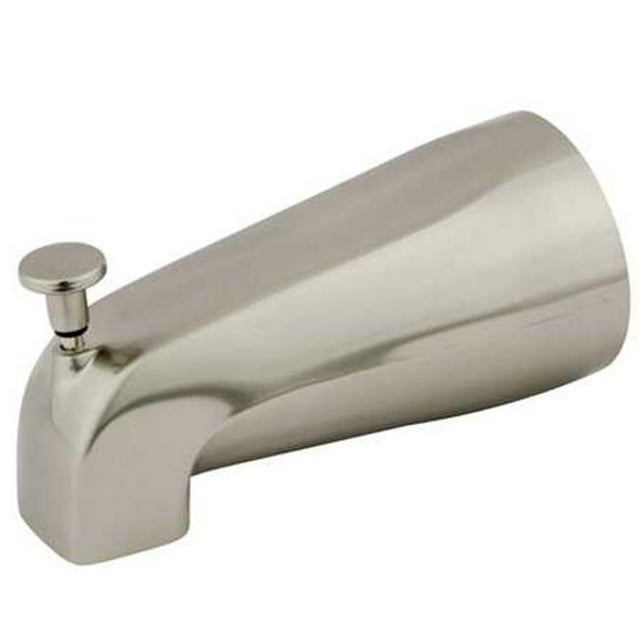 5 in. Tub Spout with Diverter Satin Nickel