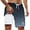 Grey, variant on XFeng Men's 2 in 1 Swim Trunks, Print Board Shorts with Compression Liner, Quick Dry Beach Swim Shorts with Pockets