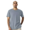 thumbnail image 2 of BELLA + CANVAS Men's Jersey Short Sleeve T-Shirt, Plain Crewneck Tee Shirts 100% Airlume Ring-Spun Cotton Mixed Bulk Tess (Dark+Bright Color 9 Pack, 4XL), 2 of 6