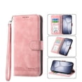 thumbnail image 1 of Funda Tipo Billetera para Xiaomi Redmi Note 14 Pro 4G Carcasa Abatible con Porta Tarjetas, Bolsillo para Efectivo, Soporte Ajustable, Cierre Magnético y Correa de Muñeca Rosa, 1 of 6