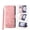 Pink, variant on Wallet Case for Xiaomi Redmi Note 14 Pro 4G Flip Phone Case with Card Slots, Cash Pocket, Kickstand, Magnetic Closure & Wrist Strap, TPU Soft Shell Cover Pink