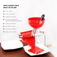 thumbnail image 6 of Loewten Manual Juicer,Tomato Juicer,Aluminum Alloy Thick Manual Juicer for Fruit Tomato Lemon Orange Vegetables Kitchen Tool, 6 of 8