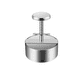 thumbnail image 1 of Prensa Hamburguesas Molde Manual 12cm Lab.G, Plateado, 1 of 4