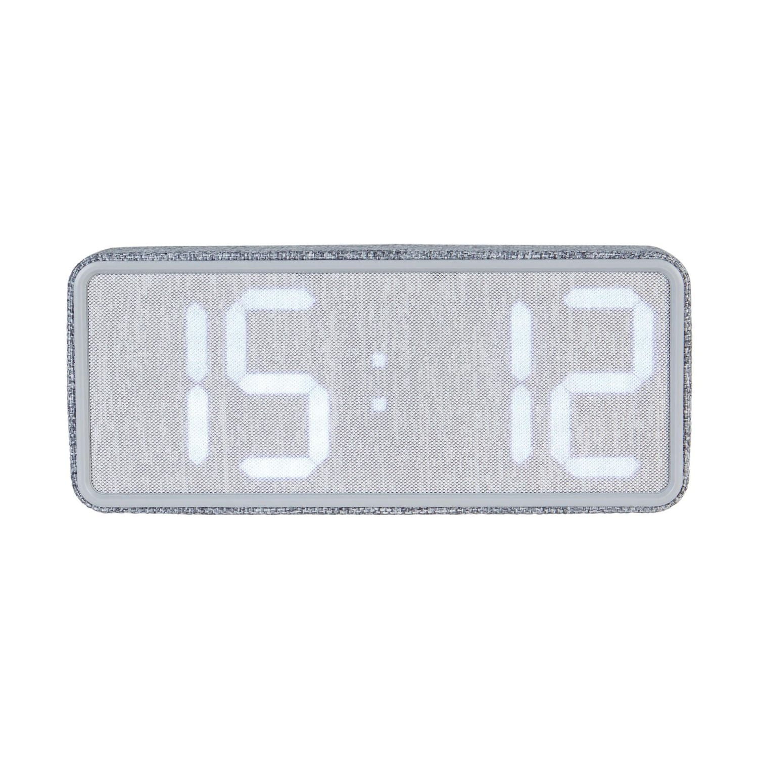 HOMETRENDS Alarm Clock, 12/24 hr. LED display
