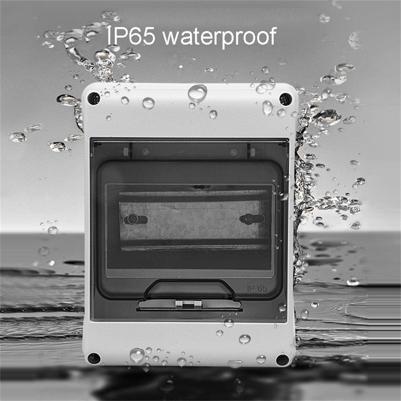 3-18Ways Plastic Distribution Protections Box Waterproof Electric Junction Box for Indoor Outdoor Wall