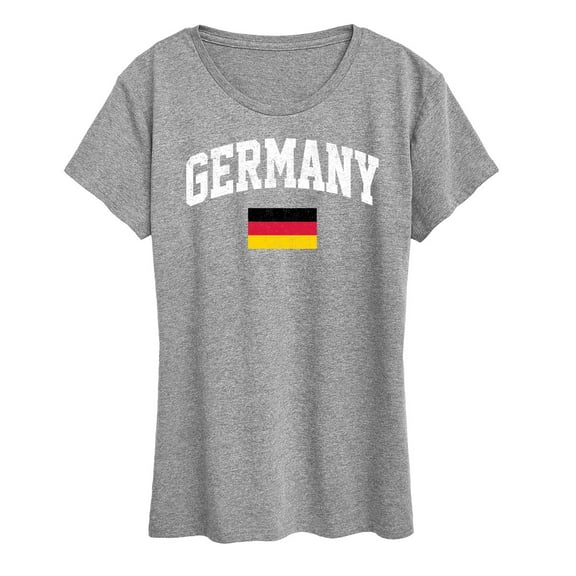 Instant Message - Germany Flag - Women's Short Sleeve Graphic T-Shirt