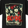 thumbnail image 2 of ACDC Highway To Hell Album Cover Art Crew Neck Short Sleeve Men's Black T-shirt-5XL, 2 of 4