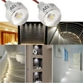 thumbnail image 1 of Mini LED Spotlight, LED In Ground Well Light 5PCS DC 12V 1W  For Jewelry Cabinet, 1 of 8
