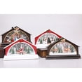 thumbnail image 3 of Casa De Navidad Pesebre Decoración De Casa De Nieve Luz De Noche Accesorios De Mobiliario Para El Hogar Adorno De Casa De Pueblo De Navidad, 3 of 8