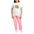 thumbnail image 4 of CafePress - Magically Delicious Women's Light Pajamas - Women's Short Sleeve Print T-Shirt and Pants Light Cotton Pajama Set, 4 of 7