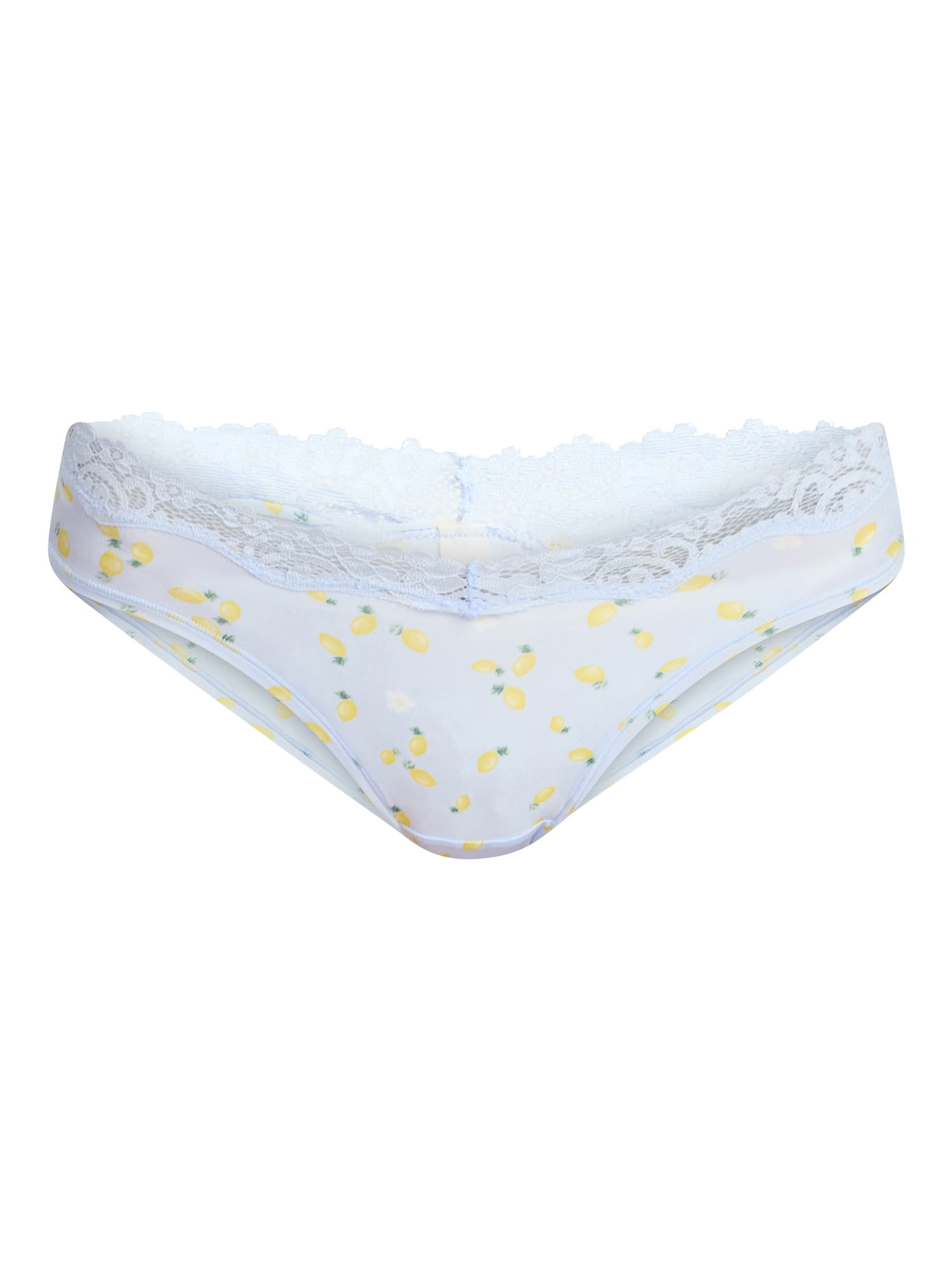 No Boundaries Fit Stretch Lace Thong Panties, 3-Pack, Women's XS-XXXL