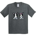 thumbnail image 3 of Inktastic Boston Terriers (dark Apparel) Youth T-Shirt, 3 of 5