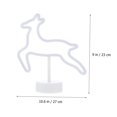 thumbnail image 4 of WEUVEB 1Pcs Corner Floor Lamp White Deer Shape LED Light For Indoor Users, 4 of 6