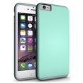 thumbnail image 1 of NAKEDCELLPHONE'S ANTI-SLIP MINT TEXTURED GRIP SOFT SKIN HARD CASE COVER FOR APPLE iPHONE 6 / 6s, 1 of 7