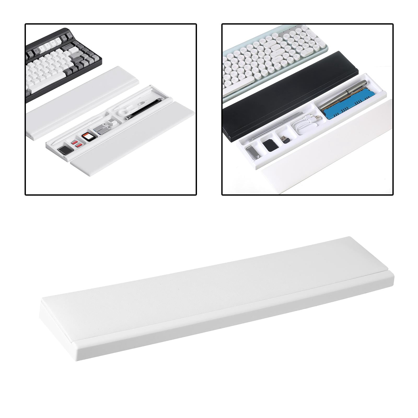 LeeQinersw Keyboard Wrist Rest Pad,Support Wrist Pad,Silicone Base Ergonomic Protection for White